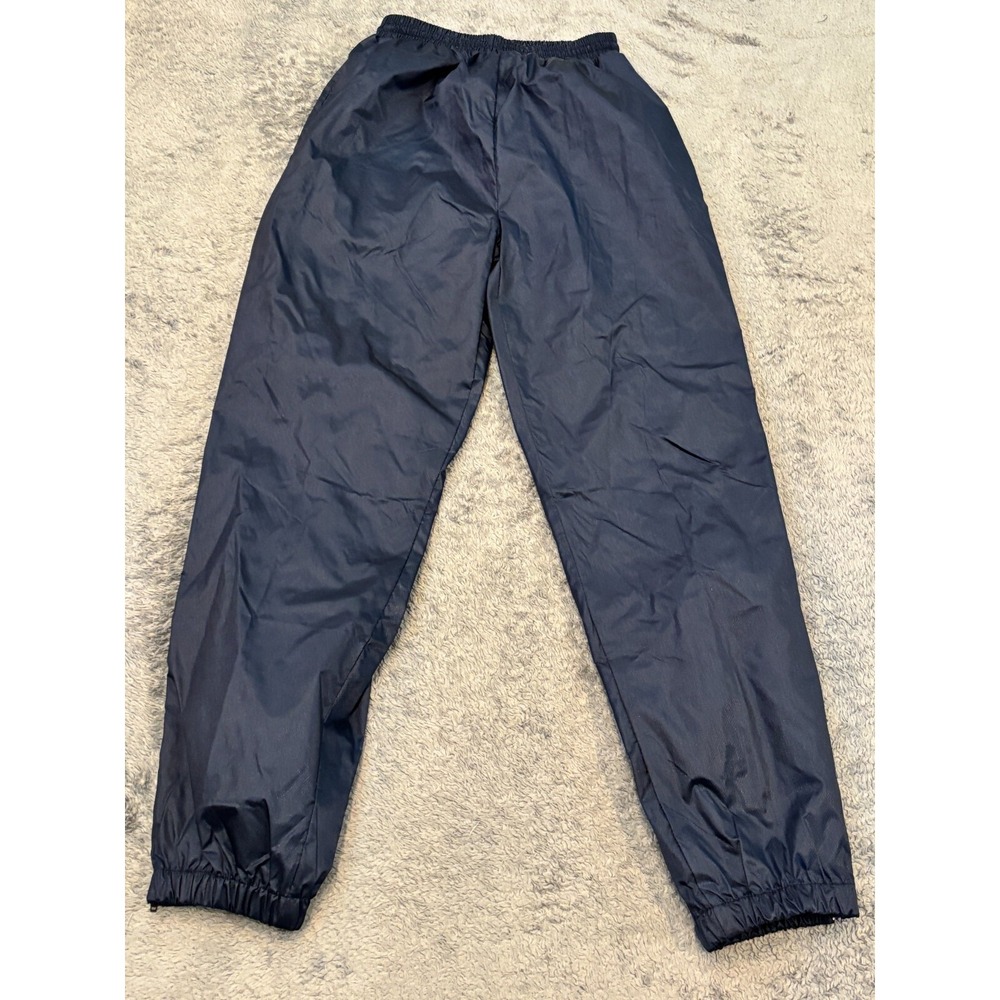 Vintage Dunbrooke Windbreaker Pants Mens Small Blue Nylon Lined Golf Bottom
